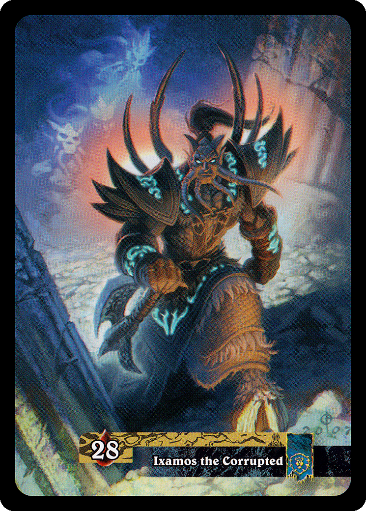 Ixamos the Corrupted 背面